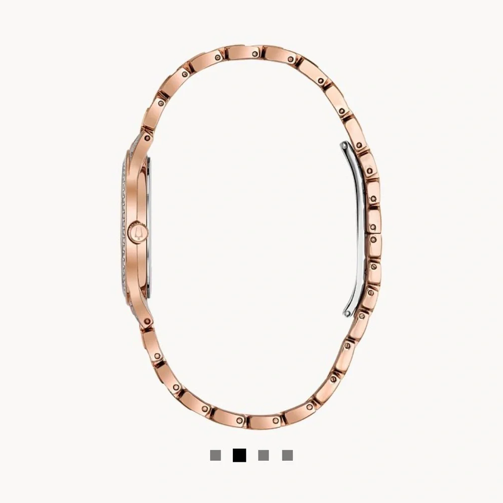 Bulova Phantom Women's Rose Gold Watch - Picture 3 of 12